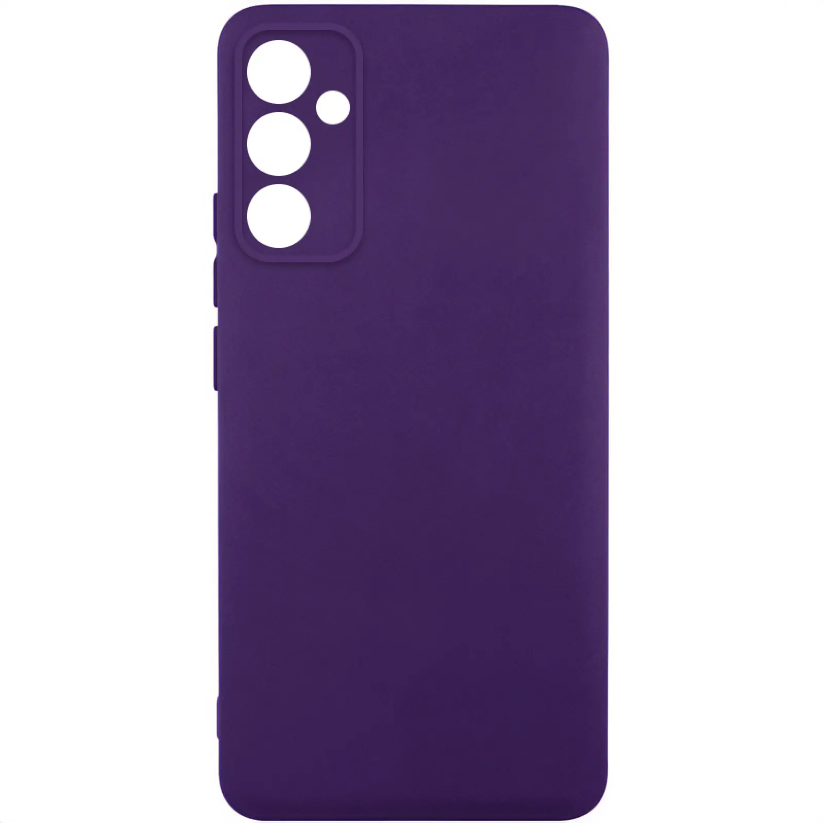 Чехол TPU GETMAN Liquid Silk Full Camera для Samsung Galaxy A36 5G, Темно фиолетовый / Dark Purple, TPU, купить оптом с доставкой