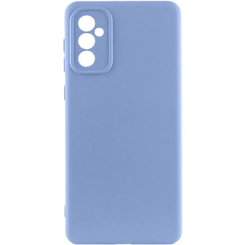 Чехол TPU GETMAN Liquid Silk Full Camera для Samsung Galaxy A36 5G, Сиреневый / Light purple, TPU, купить оптом с доставкой