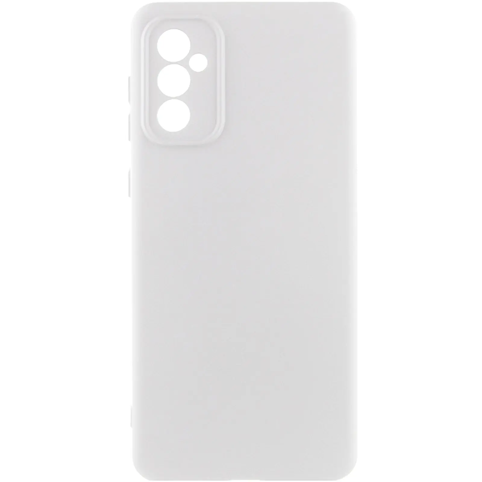 Чехол TPU GETMAN Liquid Silk Full Camera для Samsung Galaxy A36 5G, Белый / White, TPU, купить оптом с доставкой
