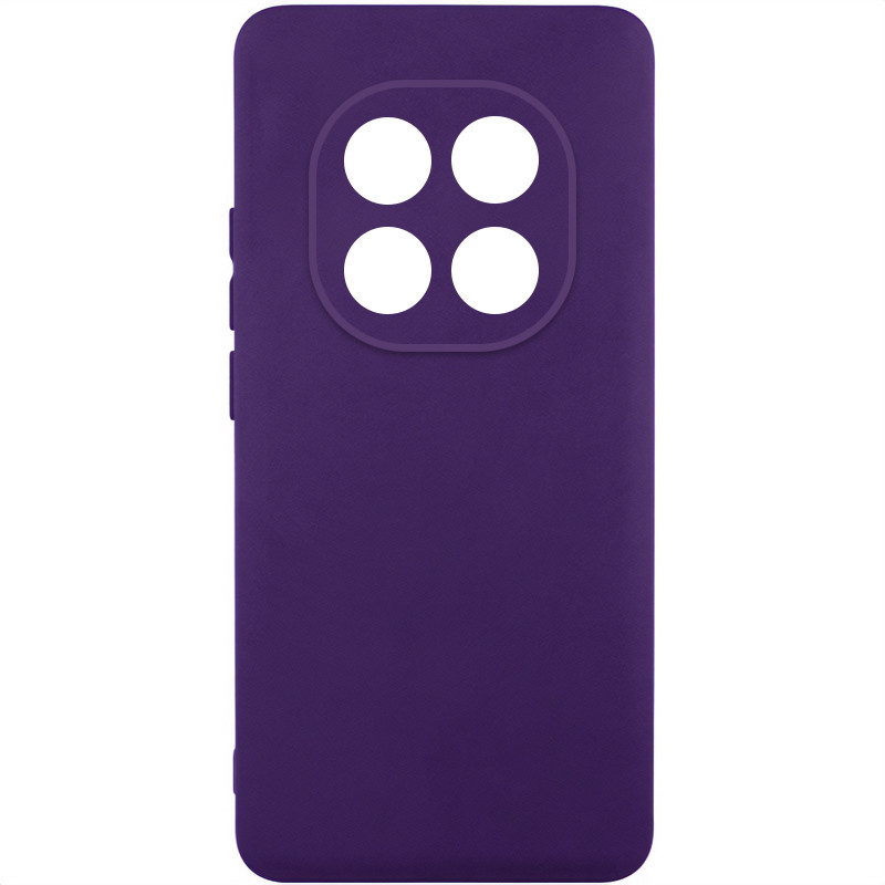 Чохол GETMAN Liquid Silk Full Camera для Xiaomi Redmi Note 14 Pro 5G | TPU + Мікрофібра на малюнкі №1