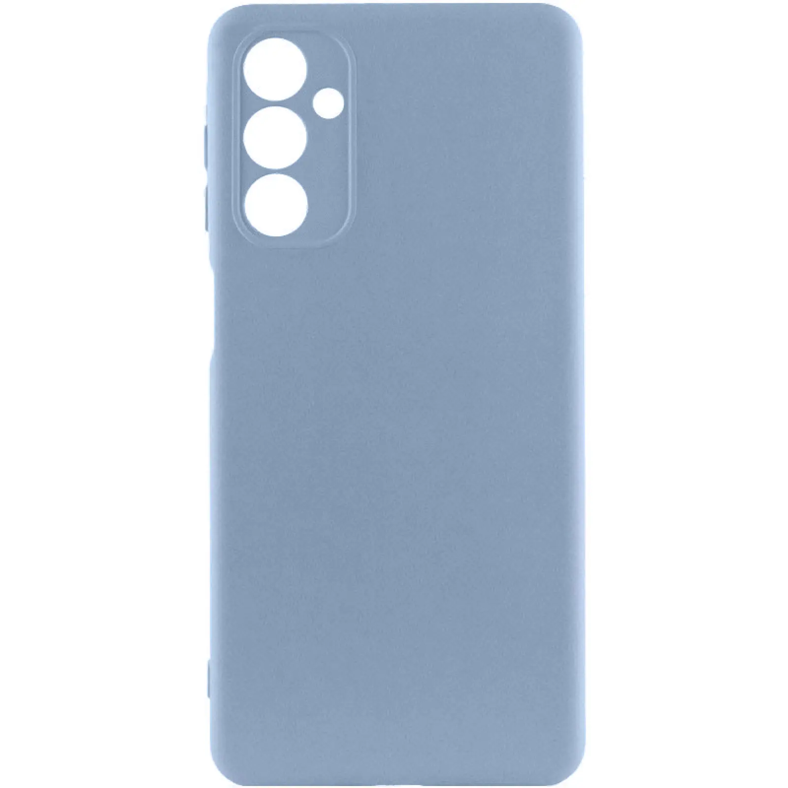Чехол TPU GETMAN Liquid Silk Full Camera для Samsung Galaxy A26 5G, Голубой / Lilac Blue, TPU, купить оптом с доставкой