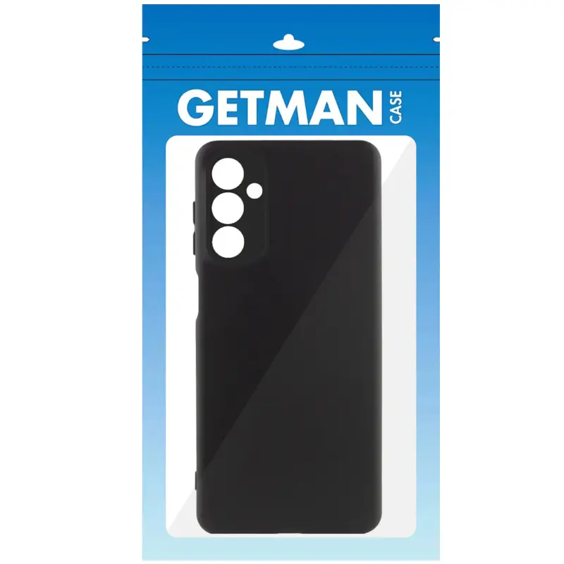 Чехол TPU GETMAN Liquid Silk Full Camera для Samsung Galaxy A26 5G, Черный / Black 7, TPU, купить оптом с доставкой