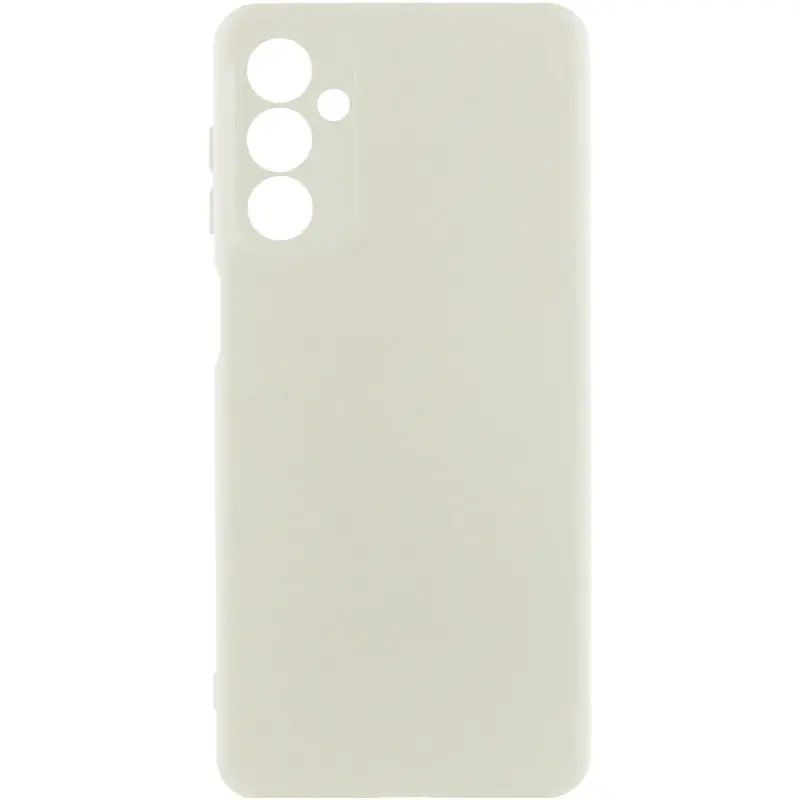 Чехол TPU GETMAN Liquid Silk Full Camera для Samsung Galaxy A26 5G, Белый / White, TPU, купить оптом с доставкой