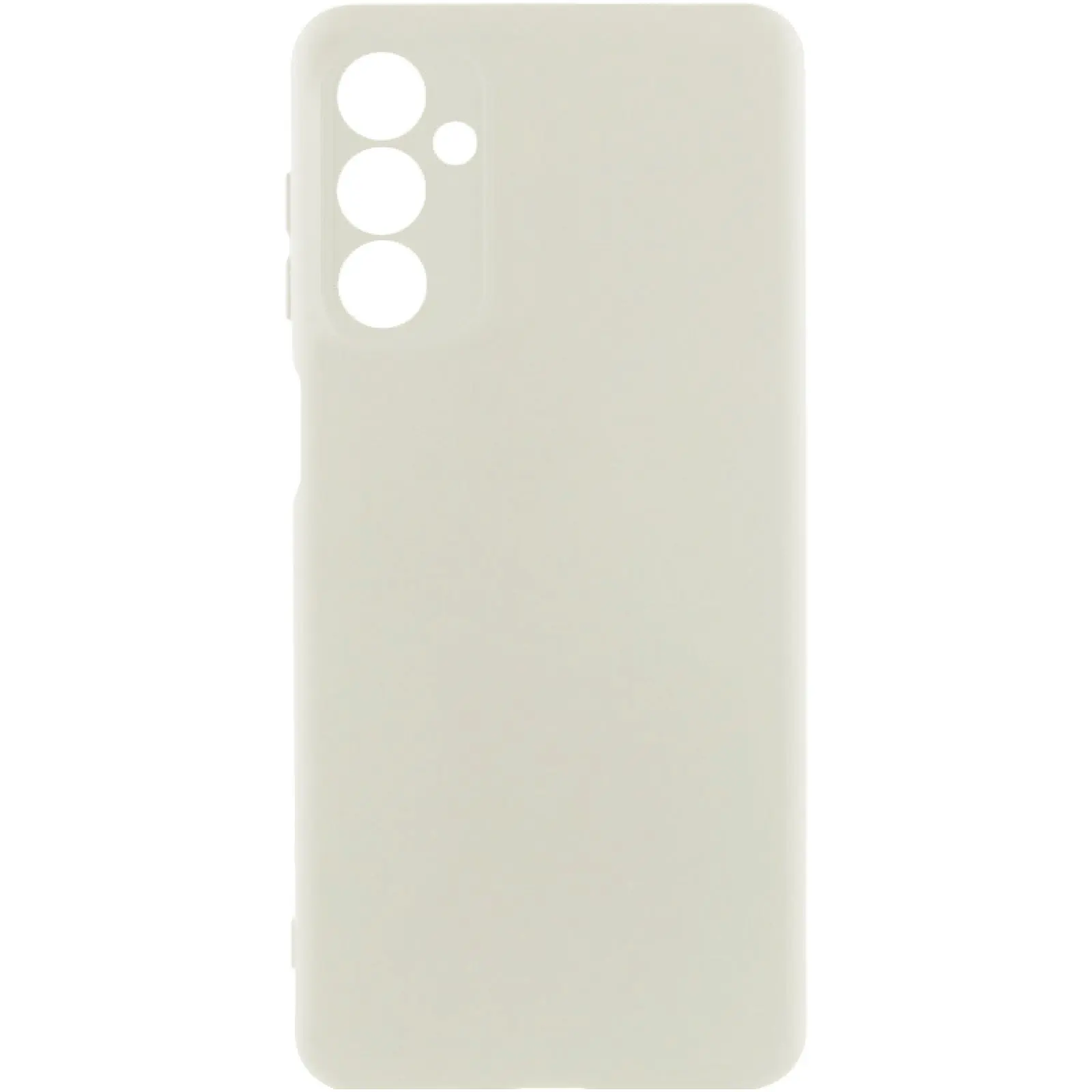 Чехол TPU GETMAN Liquid Silk Full Camera для Samsung Galaxy A26 5G, Белый / White, TPU, купить оптом с доставкой