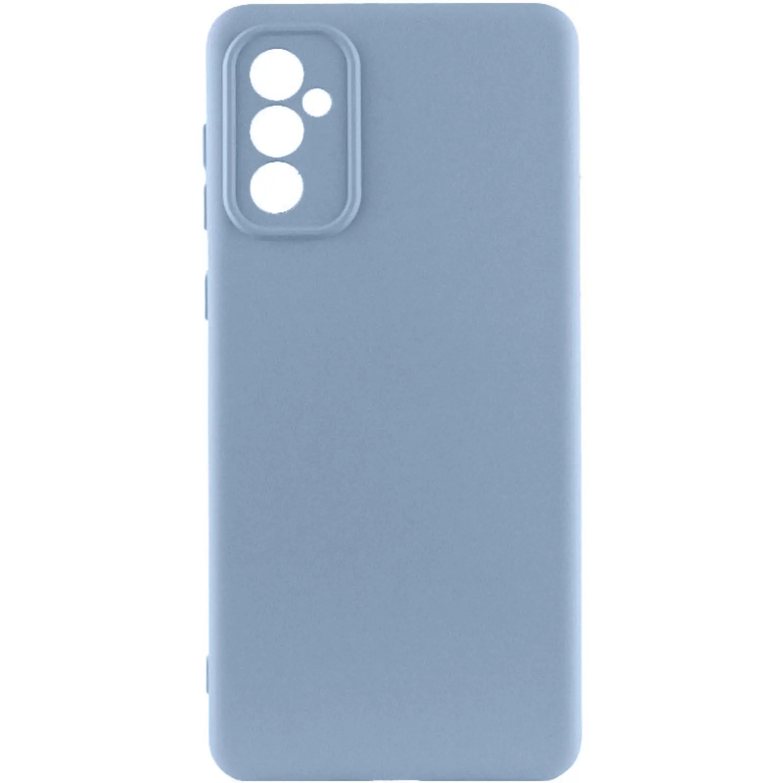 Чехол TPU GETMAN Liquid Silk Full Camera для Samsung Galaxy A56 5G, Голубой / Lilac Blue, TPU, купить оптом с доставкой