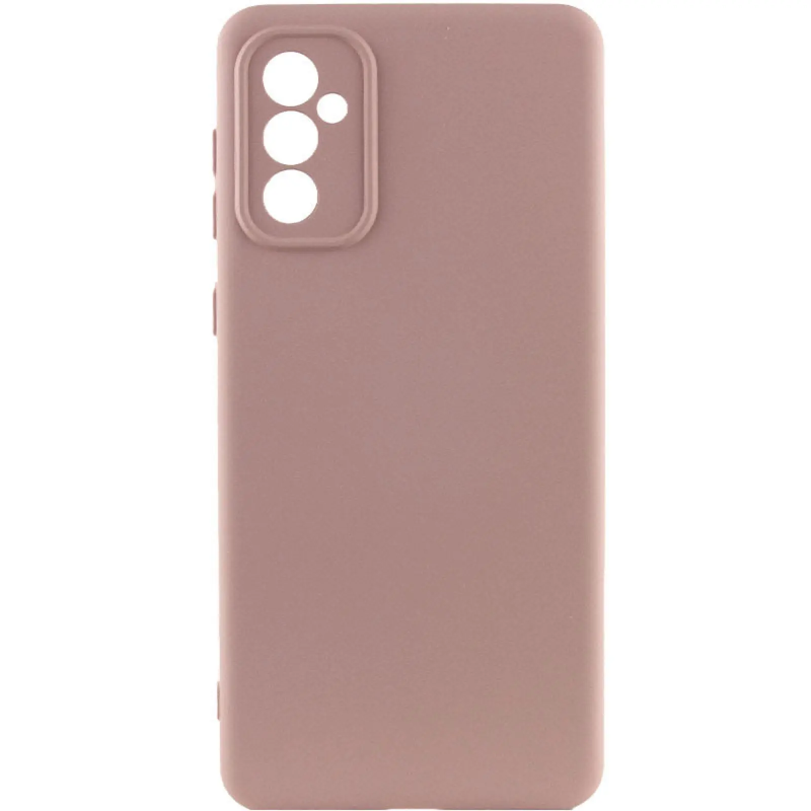 Чехол TPU GETMAN Liquid Silk Full Camera для Samsung Galaxy A56 5G, Розовый / Pink Sand, TPU, купить оптом с доставкой