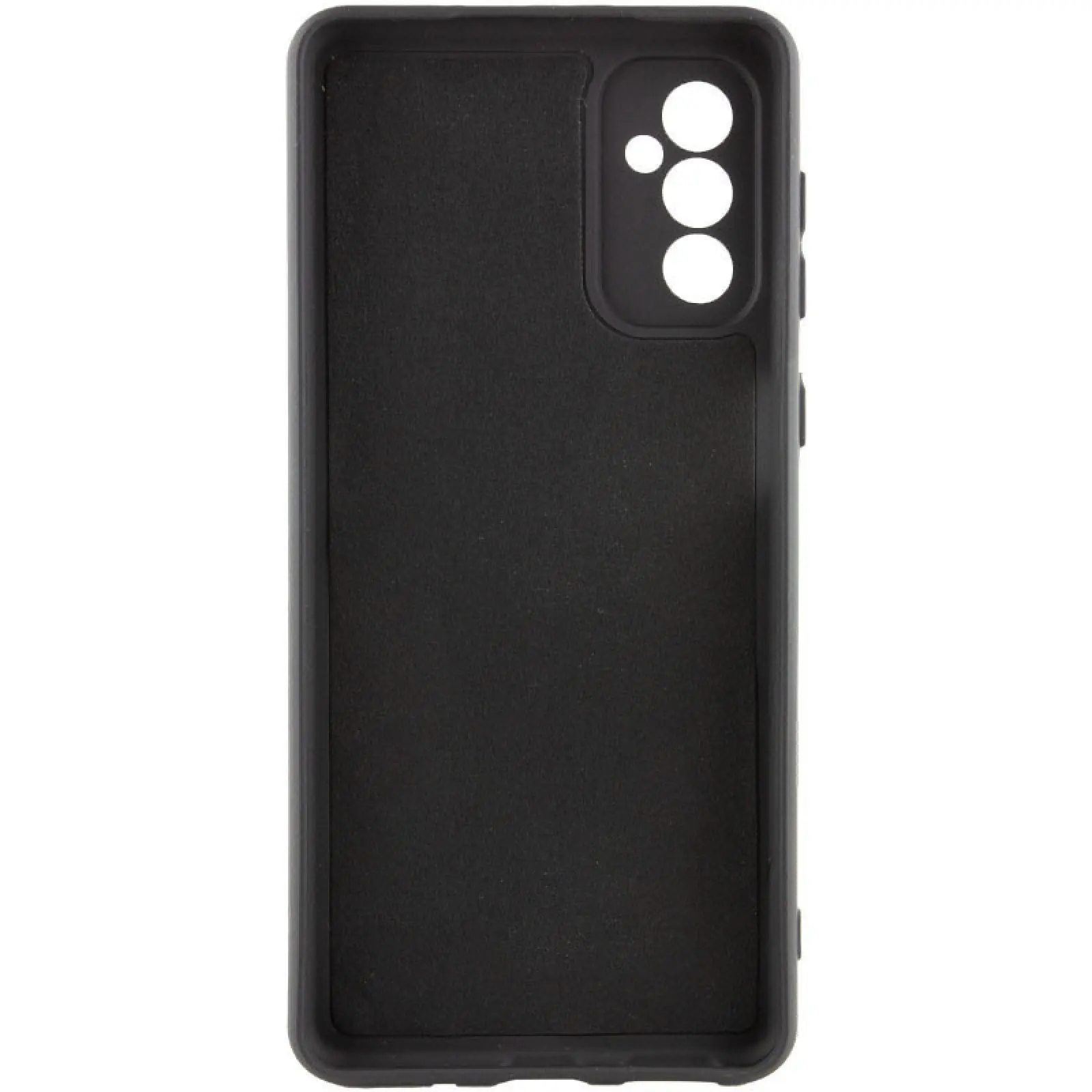 Чехол TPU GETMAN Liquid Silk Full Camera для Samsung Galaxy A56 5G, Черный / Black 1, TPU, купить оптом с доставкой