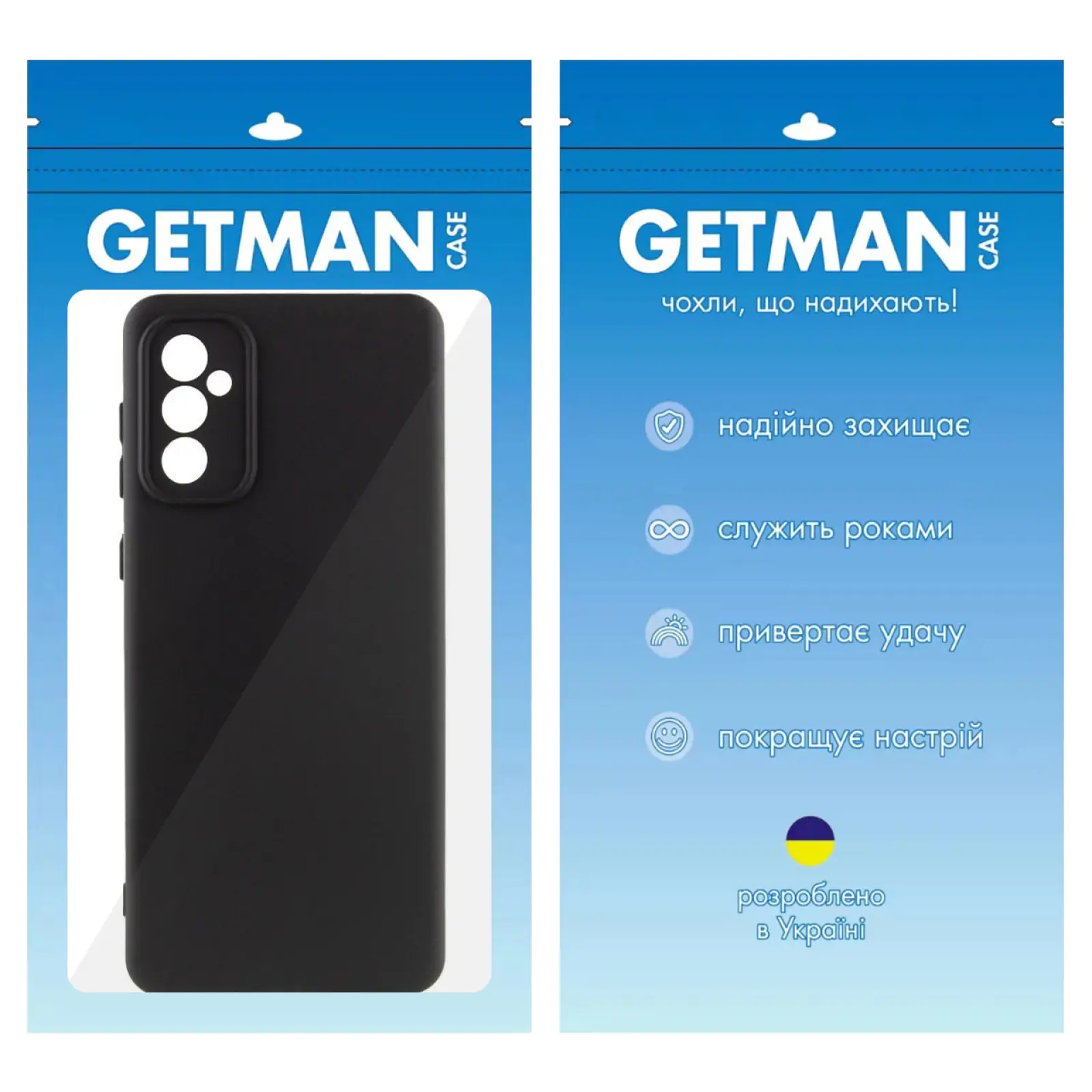 Чехол TPU GETMAN Liquid Silk Full Camera для Samsung Galaxy A56 5G, Черный / Black 4, TPU, купить оптом с доставкой