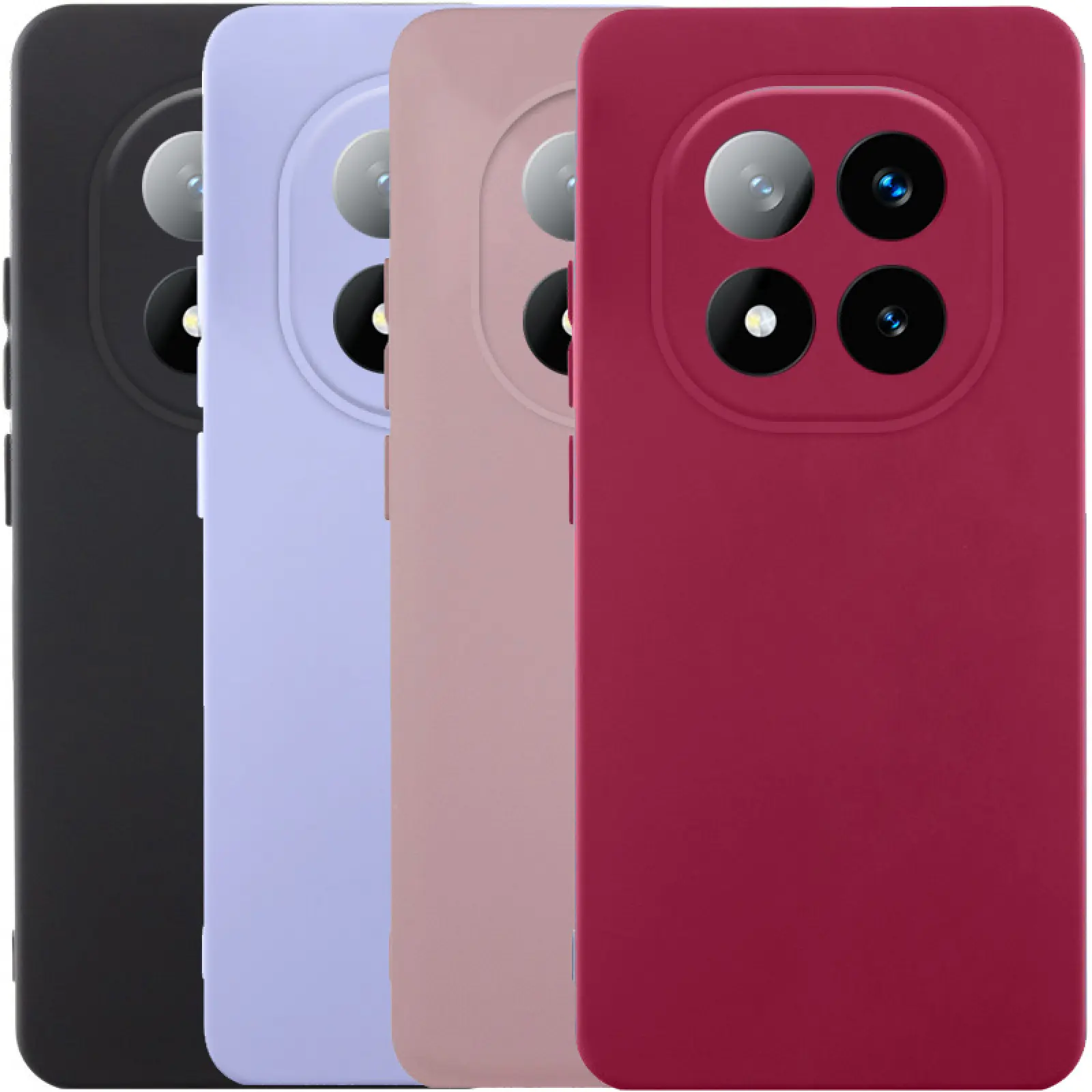 Чехол TPU GETMAN Liquid Silk Full Camera для Xiaomi Redmi Note 14 Pro+ 5G, TPU, купить оптом с доставкой