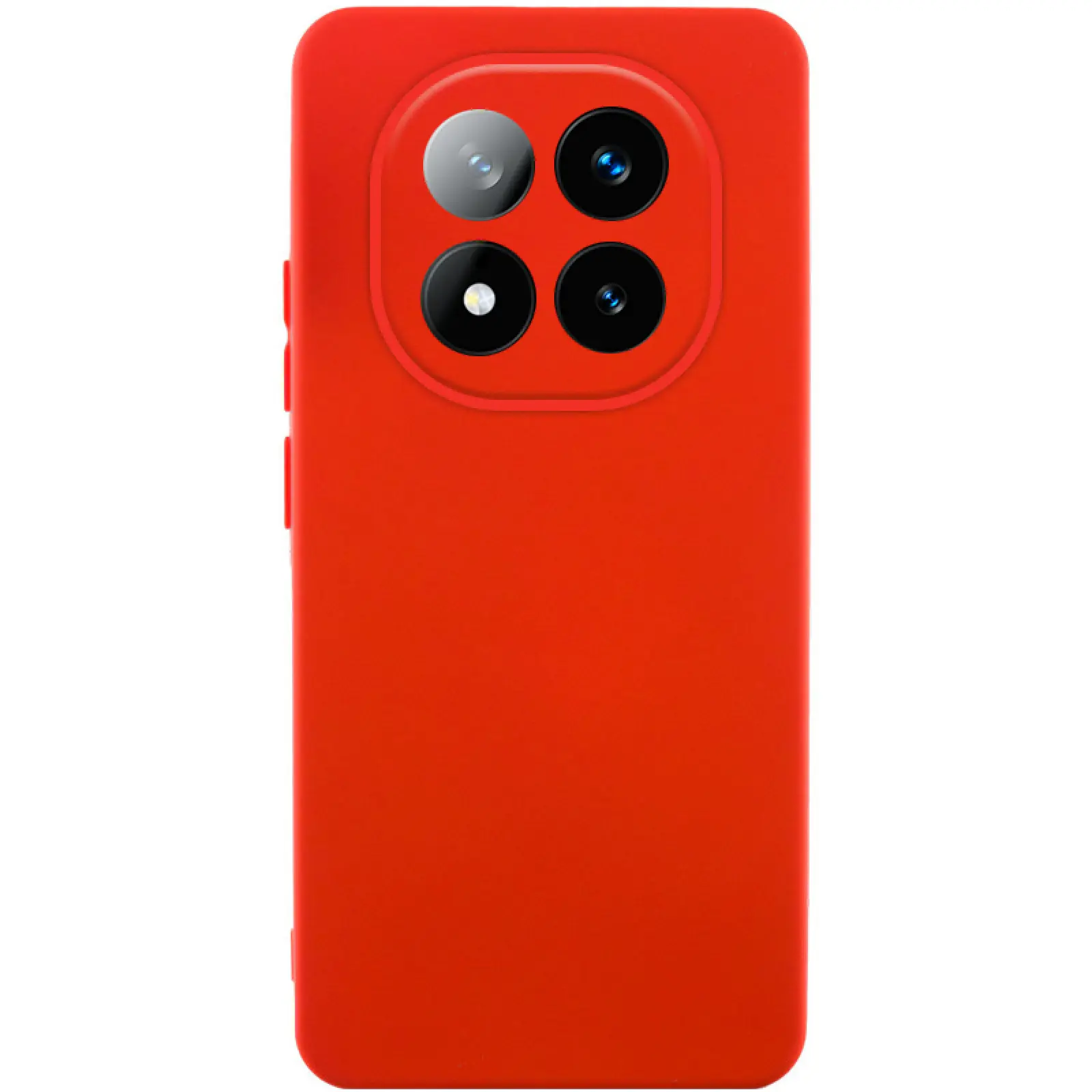 Чехол TPU GETMAN Liquid Silk Full Camera для Xiaomi Redmi Note 14 Pro+ 5G, Красный / Red, TPU, купить оптом с доставкой