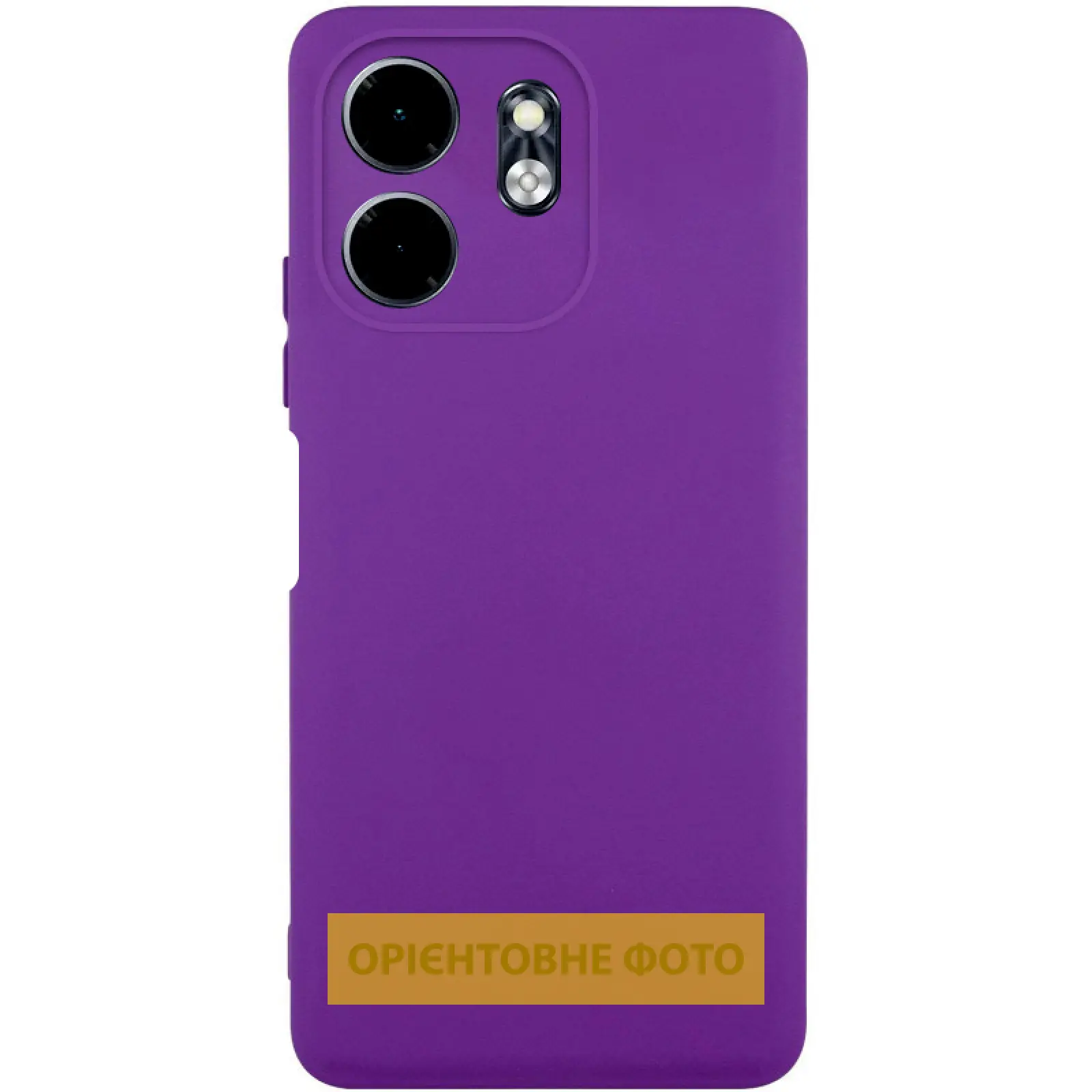 Чехол TPU GETMAN Liquid Silk Full Camera для Motorola Moto G55 5G, Фиолетовый / Purple, TPU, купить оптом с доставкой