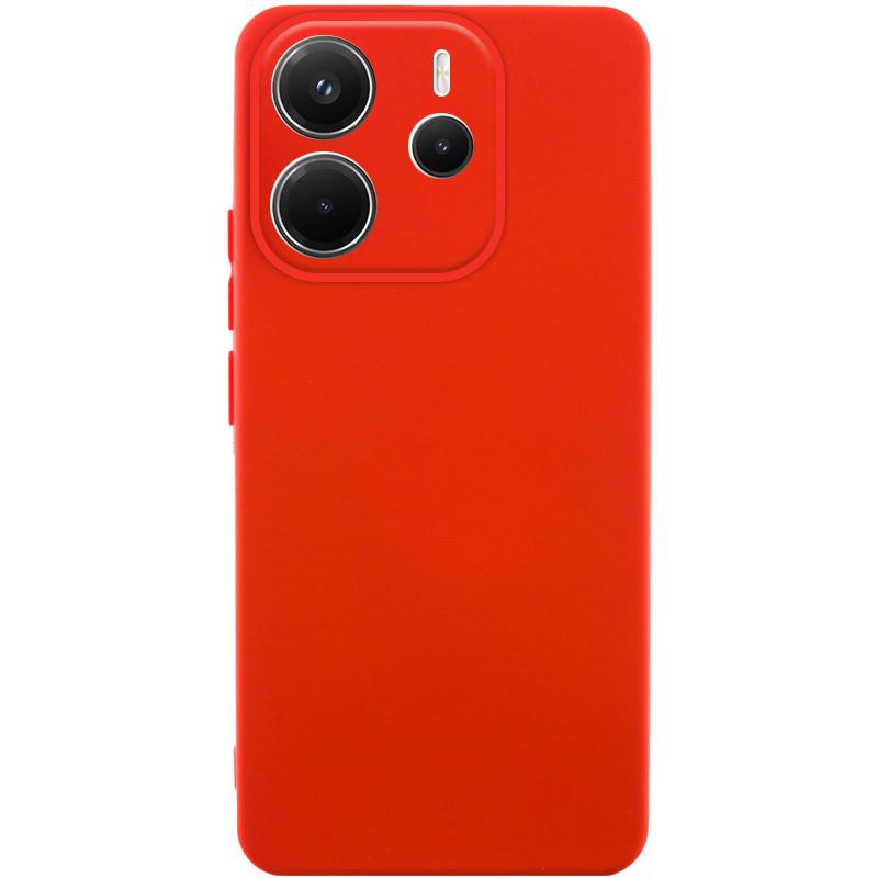 Чохол GETMAN Liquid Silk Full Camera для Xiaomi Redmi Note 14 4G (Int. version) | TPU + Мікрофібра на малюнкі №1