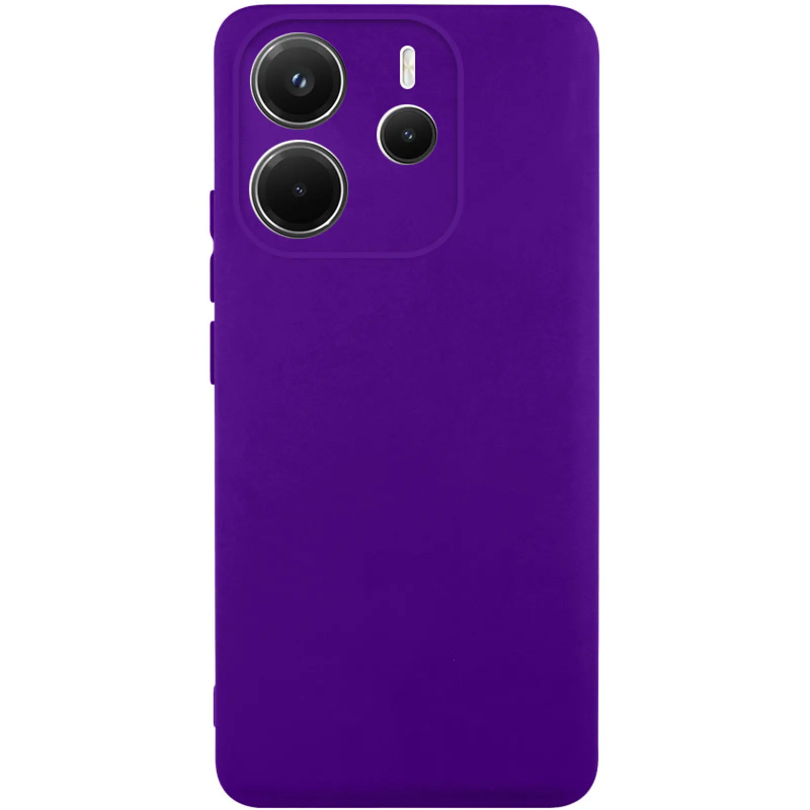 Чехол TPU GETMAN Liquid Silk Full Camera для Xiaomi Redmi Note 14 4G (Int. version), Фиолетовый / Ultra Violet, TPU, купить оптом с доставкой