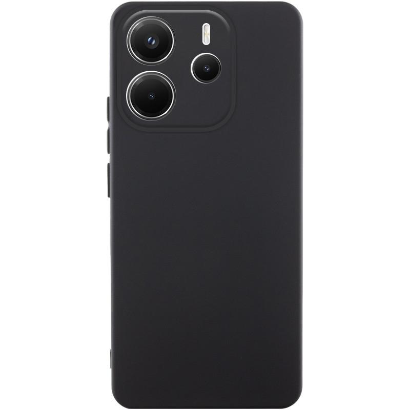 Чохол GETMAN Liquid Silk Full Camera для Xiaomi Redmi Note 14 4G (Int. version) | TPU + Мікрофібра на малюнкі №1