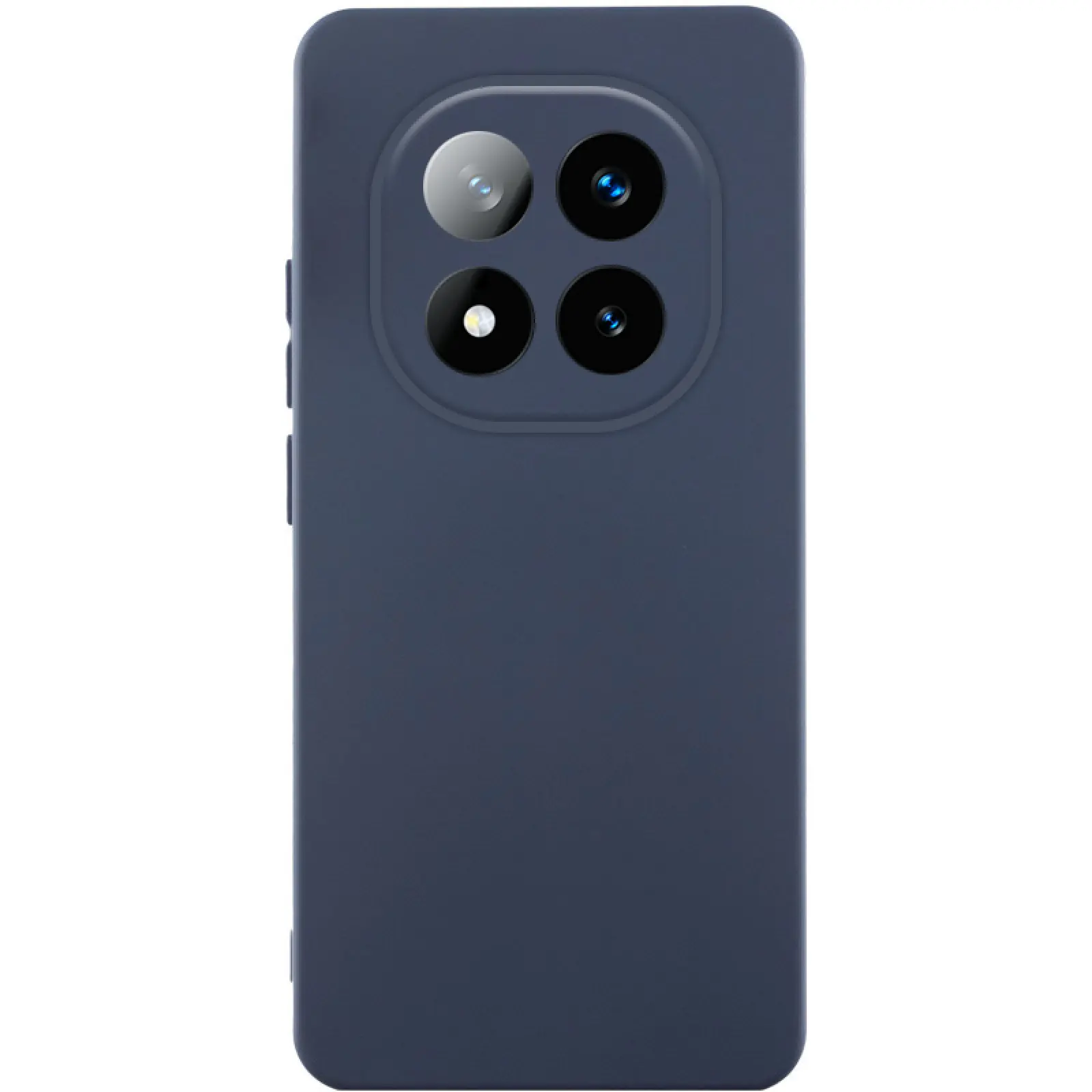 Чехол TPU GETMAN Liquid Silk Full Camera для Xiaomi Redmi Note 14 Pro 4G, Синий / Midnight blue, TPU, купить оптом с доставкой