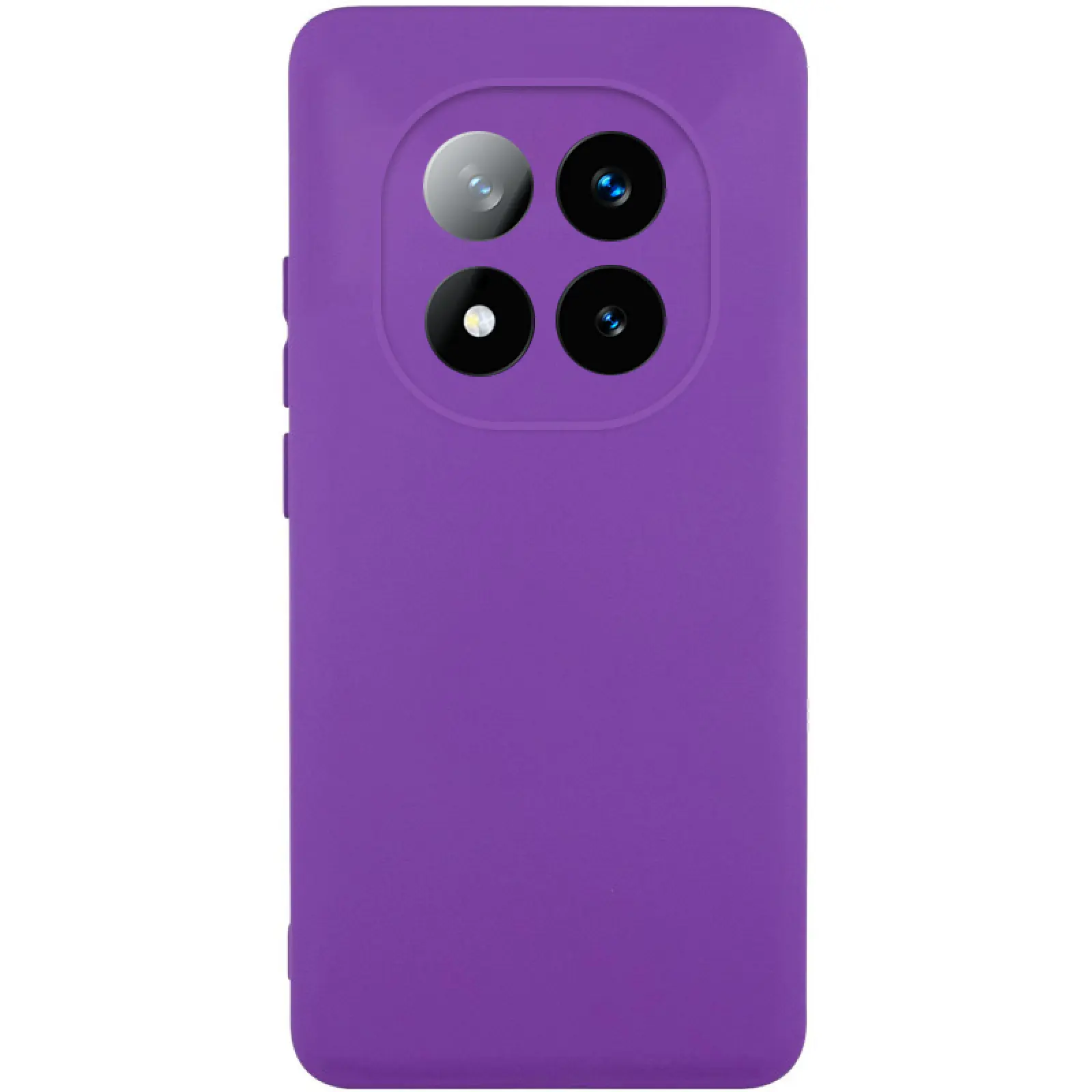 Чехол TPU GETMAN Liquid Silk Full Camera для Xiaomi Redmi Note 14 Pro 4G, Фиолетовый / Purple, TPU, купить оптом с доставкой