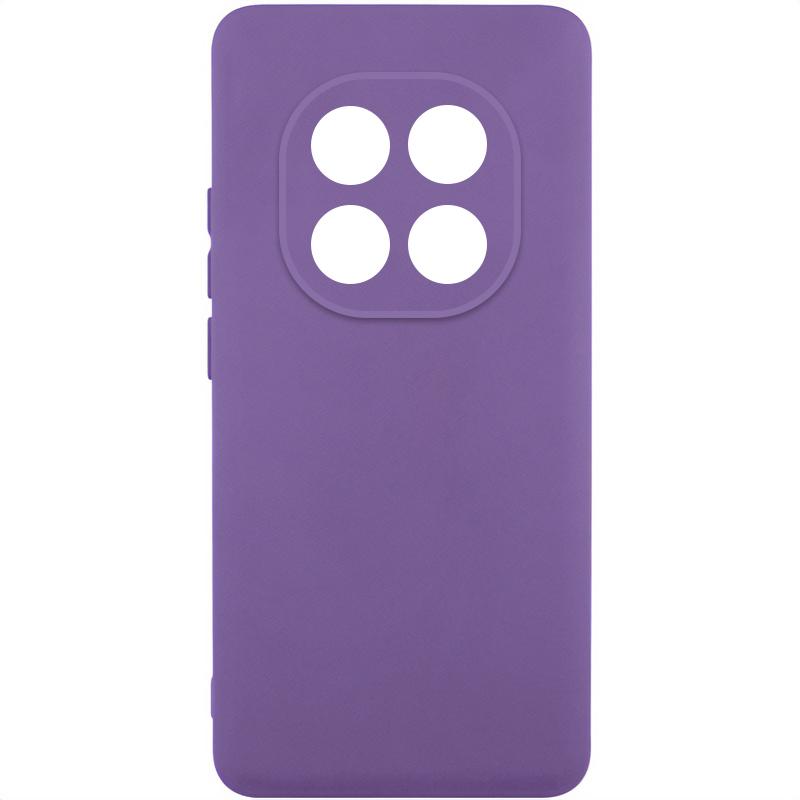 Чохол GETMAN Liquid Silk Full Camera для Xiaomi Redmi Note 14 Pro 4G | TPU + Мікрофібра на малюнкі №1