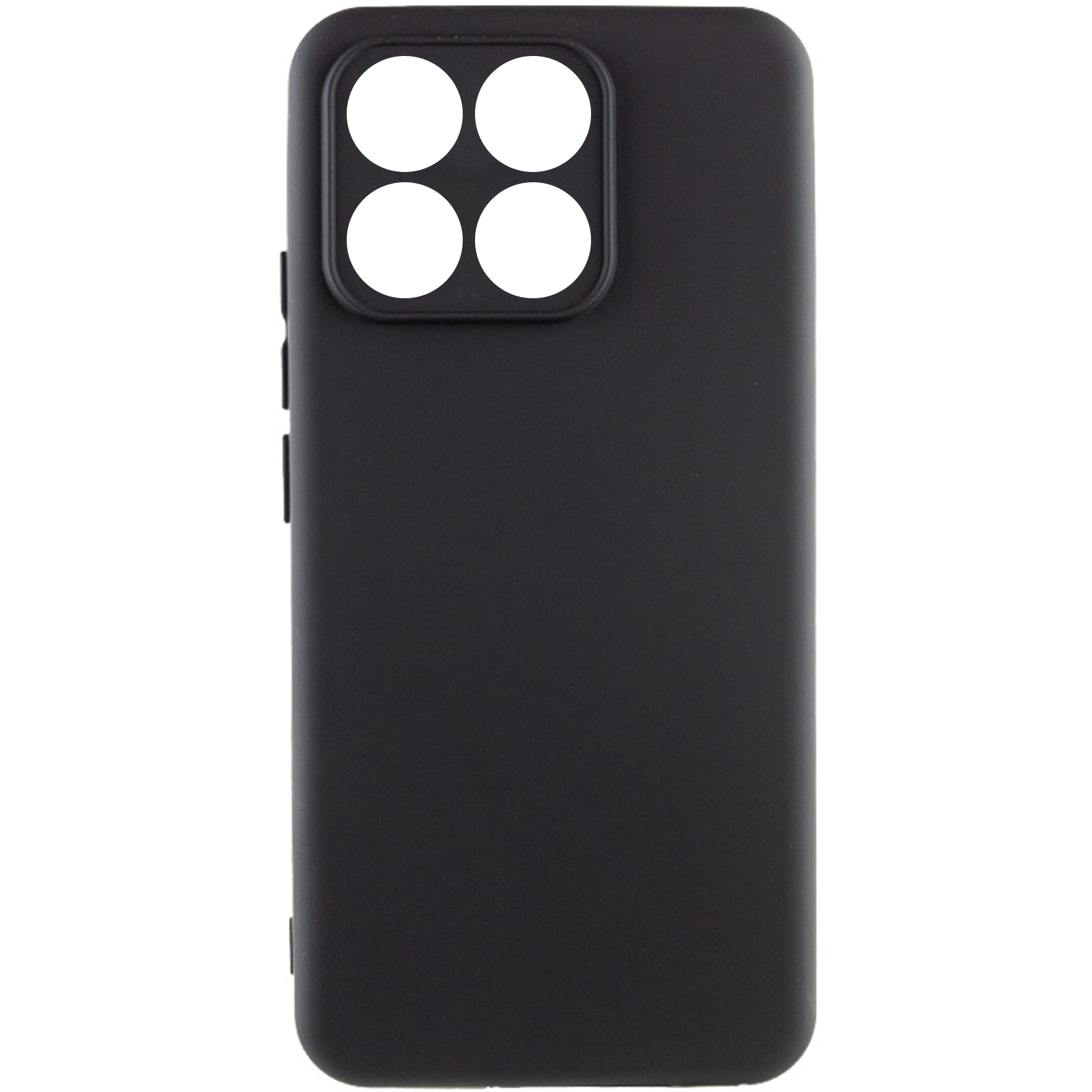 Чехол TPU GETMAN Liquid Silk Full Camera для Motorola Moto G15 4G / G15 Power / G17 / G17 Power, Черный / Black, TPU, купить оптом с доставкой