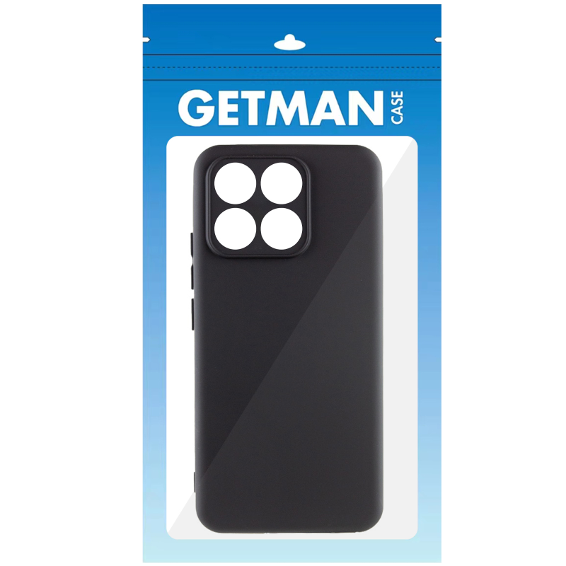 Чехол TPU GETMAN Liquid Silk Full Camera для Motorola Moto G15 4G / G15 Power / G17 / G17 Power, Черный / Black 2, TPU, купить оптом с доставкой