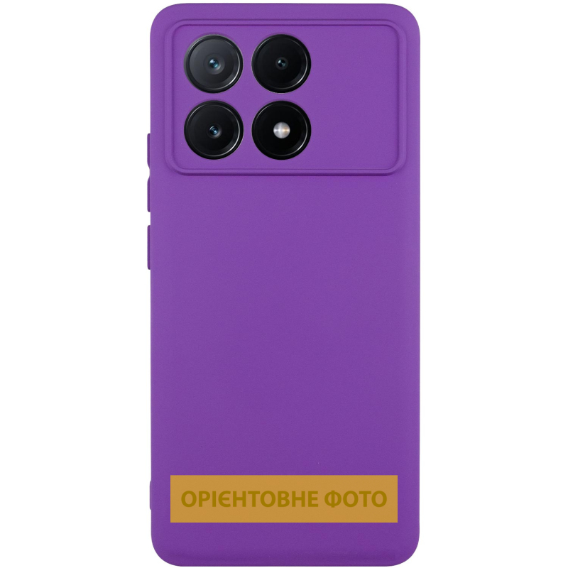 Чехол GETMAN Liquid Silk Full Camera для Motorola Moto G15 4G | TPU + Микрофибра на картинке №1