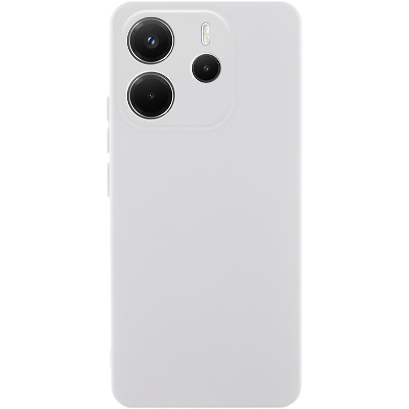 Чохол GETMAN Liquid Silk Full Camera для Xiaomi Redmi Note 14 4G (Europe version) | TPU + Мікрофібра на малюнкі №1