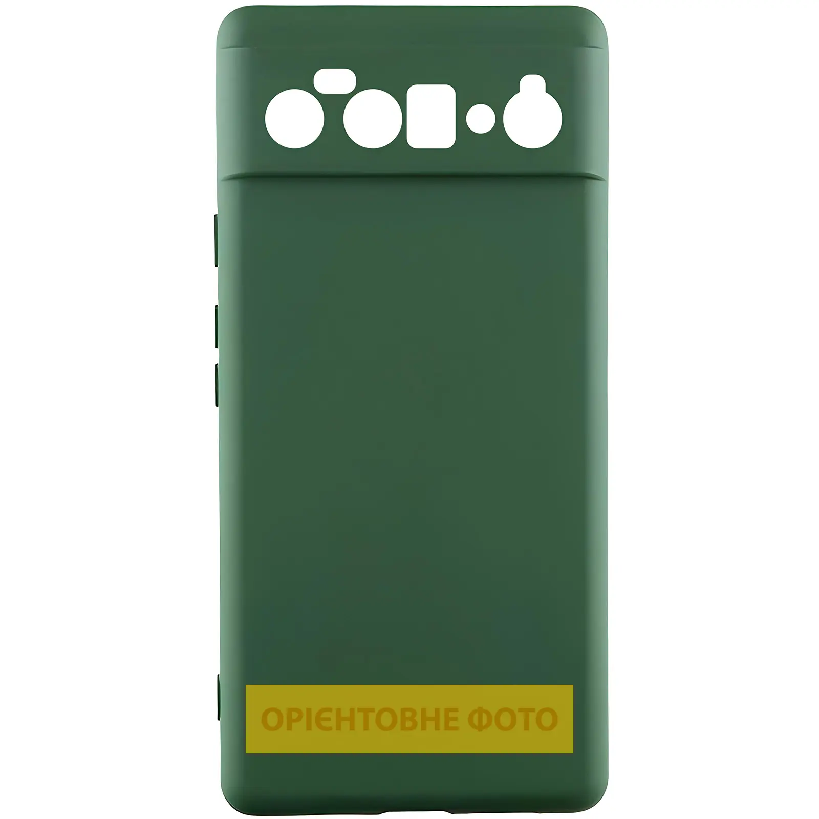 Чехол TPU GETMAN Liquid Silk Full Camera для Google Pixel 10, Зеленый / Dark green, TPU, купить оптом с доставкой