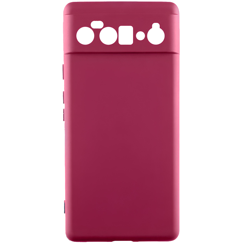 Чехол GETMAN Liquid Silk Full Camera для Motorola Edge 60 Fusion | TPU + Микрофибра на картинке №1