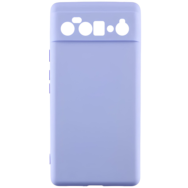 Чехол GETMAN Liquid Silk Full Camera для Motorola Edge 60 Fusion | TPU + Микрофибра на картинке №1