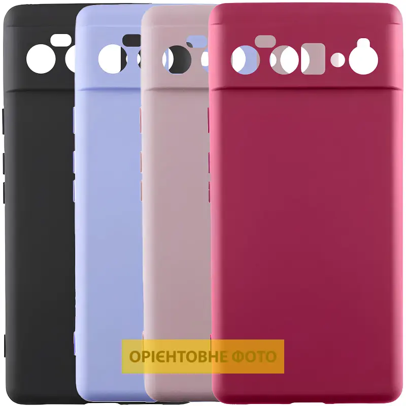 Чехол TPU GETMAN Liquid Silk Full Camera для Motorola Edge 60 Fusion, TPU, купить оптом с доставкой