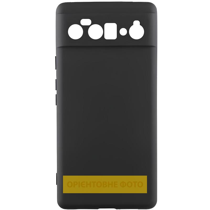 Чехол GETMAN Liquid Silk Full Camera для Motorola Edge 60 Fusion | TPU + Микрофибра на картинке №1