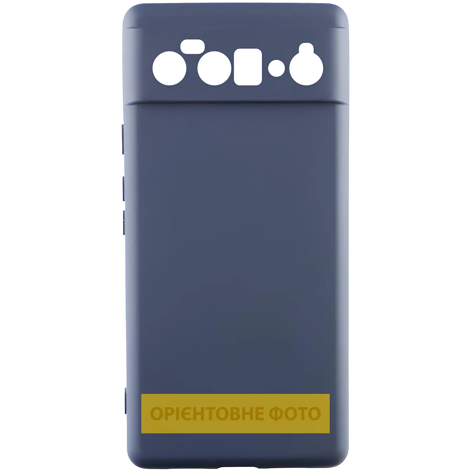 Чехол TPU GETMAN Liquid Silk Full Camera для Motorola Edge 60 Fusion, Синий / Midnight Blue, TPU, купить оптом с доставкой