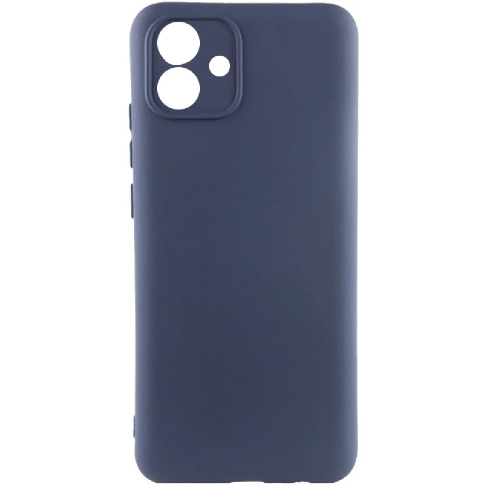 Чохол TPU GETMAN Liquid Silk Full Camera для Samsung Galaxy A07, Синій / Midnight Blue, TPU, купити оптом з доставкою