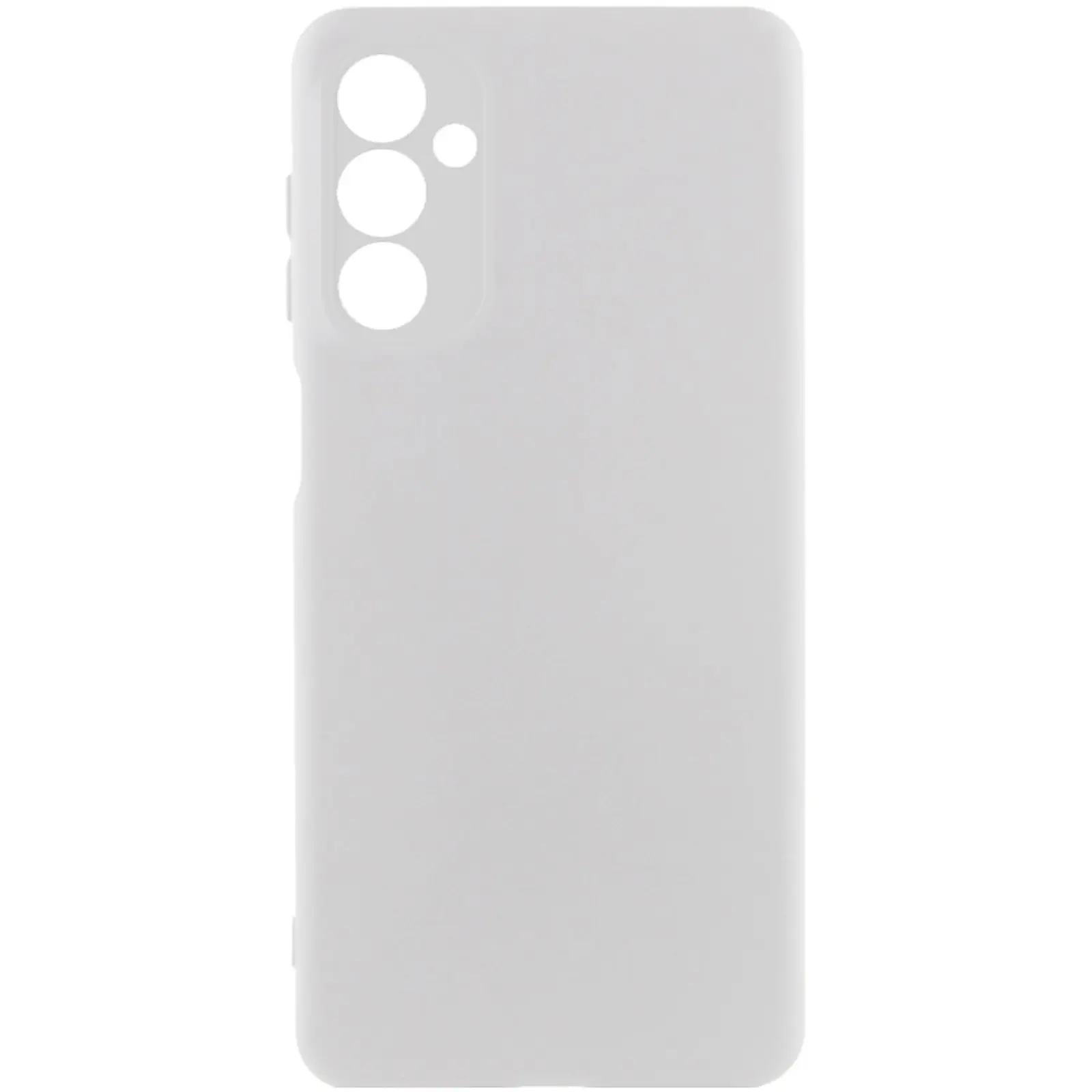 Чехол TPU GETMAN Liquid Silk Full Camera для Samsung Galaxy A17 4G/5G, Белый / White, TPU, купить оптом с доставкой