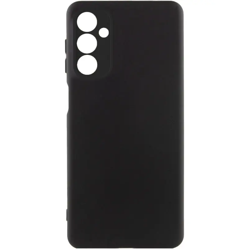 Чехол TPU GETMAN Liquid Silk Full Camera для Samsung Galaxy A17 4G/5G, Черный / Black, TPU, купить оптом с доставкой