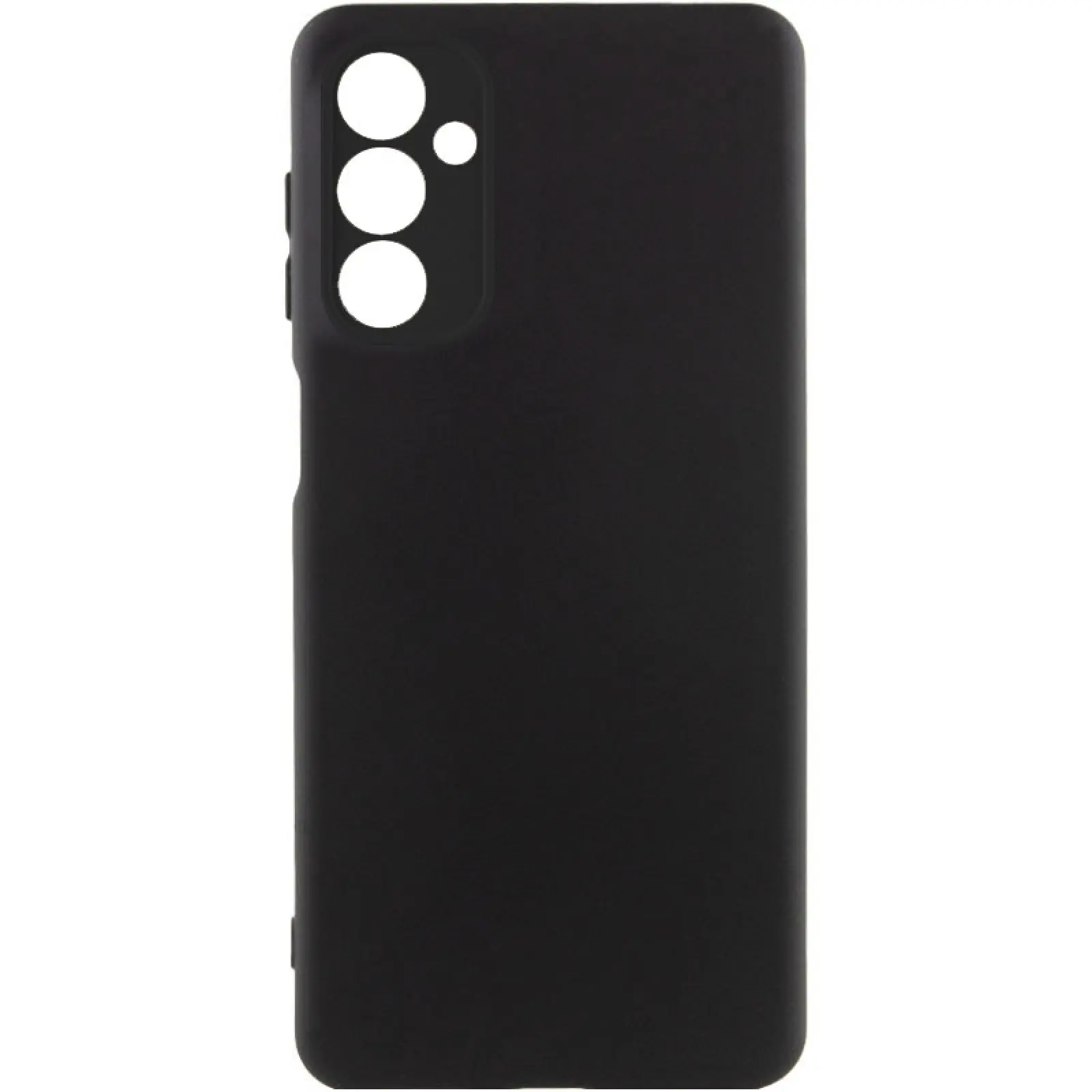 Чехол TPU GETMAN Liquid Silk Full Camera для Samsung Galaxy A17 4G/5G, Черный / Black, TPU, купить оптом с доставкой