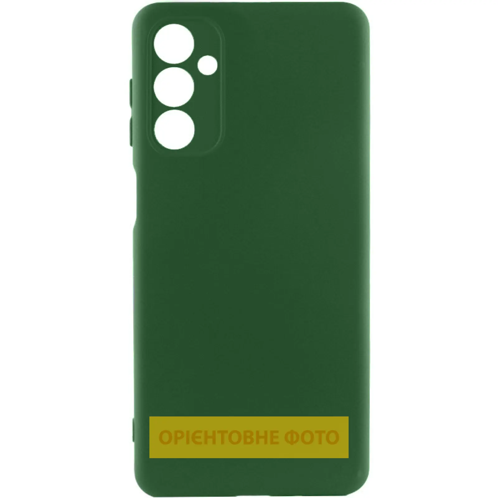 Чехол TPU GETMAN Liquid Silk Full Camera для Motorola Edge 60 / 60 Fusion, Зеленый / Dark green, TPU, купить оптом с доставкой