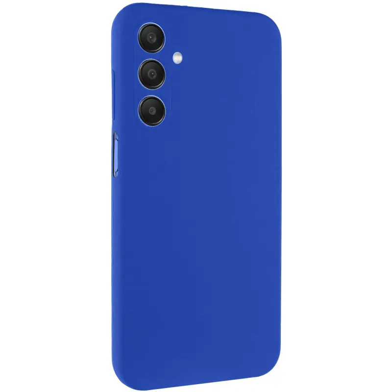 Чехол TPU GETMAN Liquid Silk Full Camera для Samsung Galaxy A37 5G, Синий / Deep navy, TPU, купить оптом с доставкой