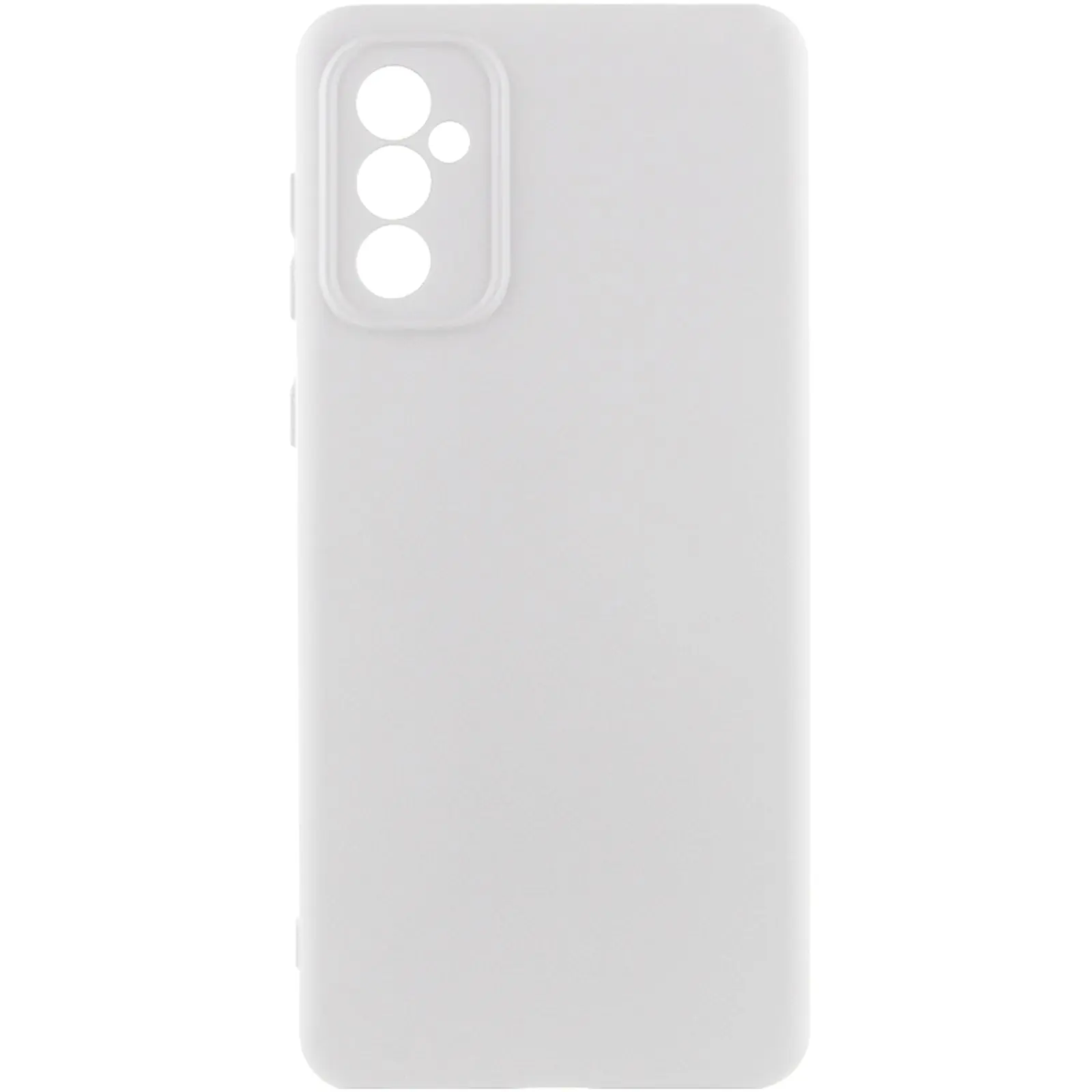 Чехол TPU GETMAN Liquid Silk Full Camera для Samsung Galaxy A57 5G, Белый / White, TPU, купить оптом с доставкой