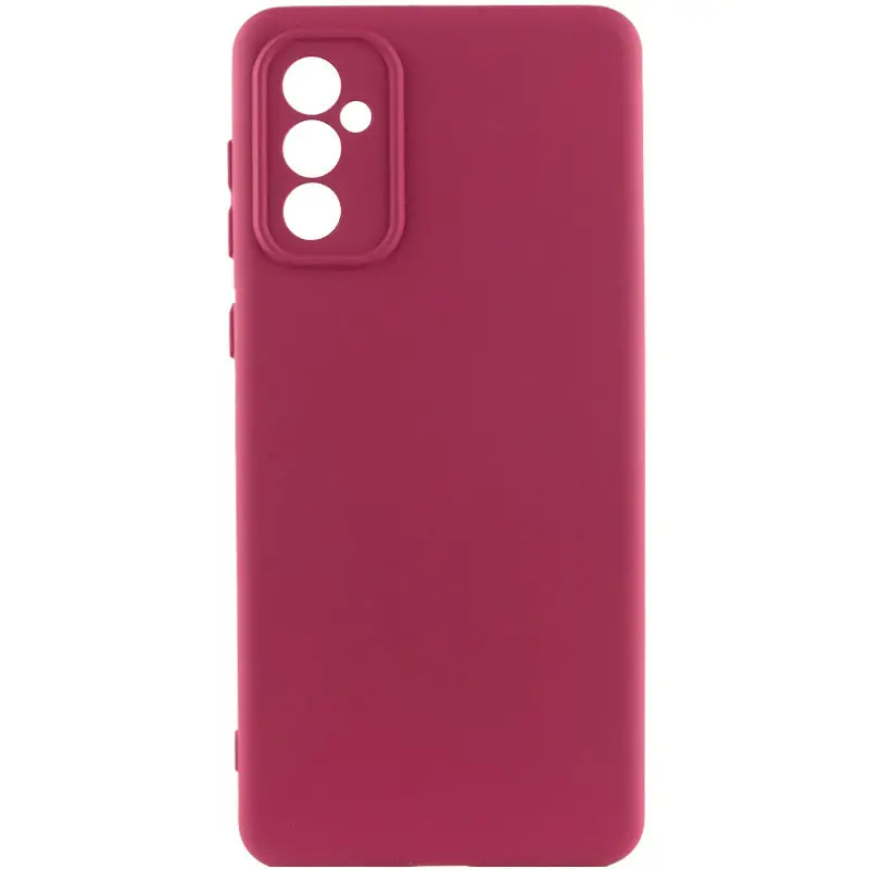 Чехол TPU GETMAN Liquid Silk Full Camera для Samsung Galaxy A57 5G, Бордовый / Marsala, TPU, купить оптом с доставкой