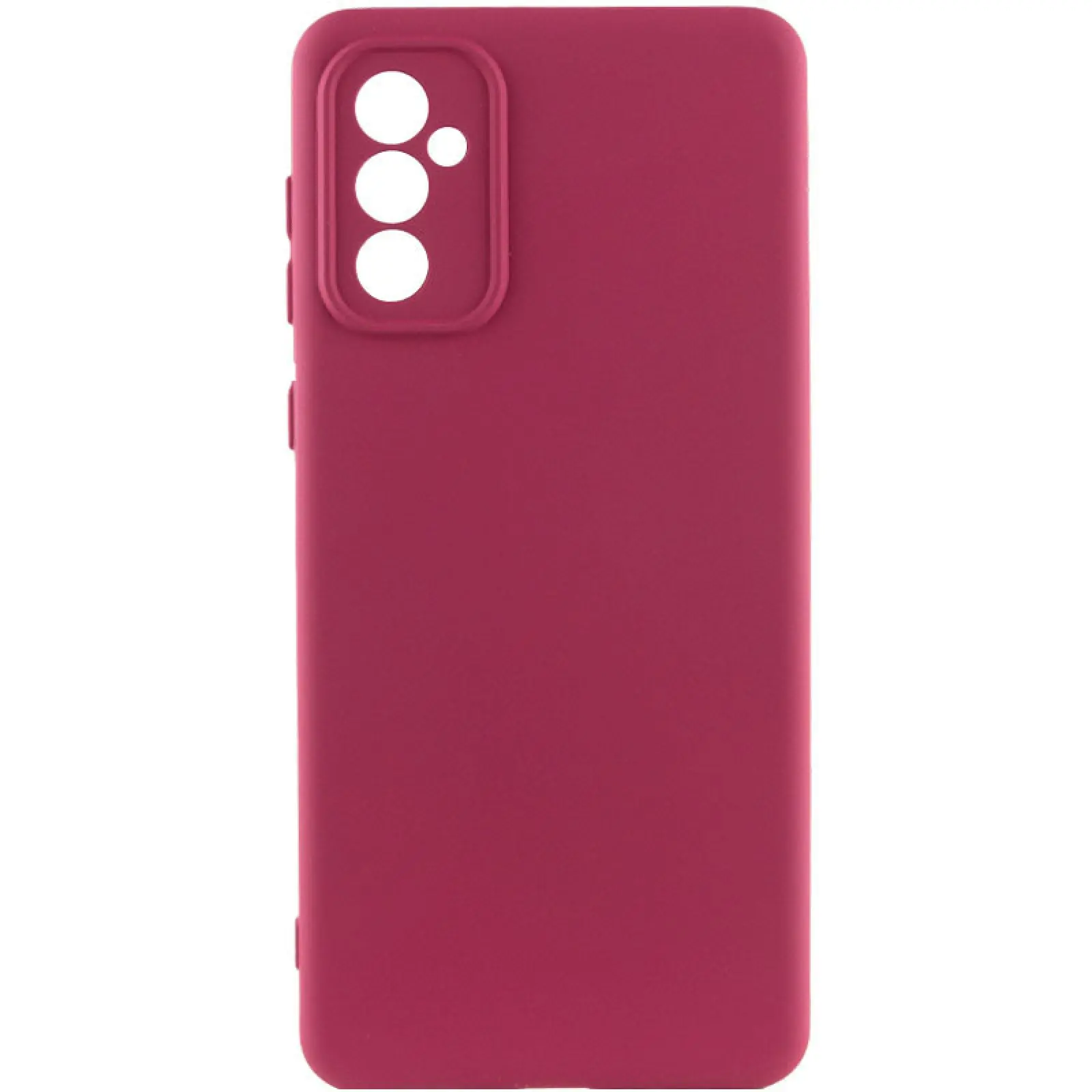 Чехол TPU GETMAN Liquid Silk Full Camera для Samsung Galaxy A57 5G, Бордовый / Marsala, TPU, купить оптом с доставкой