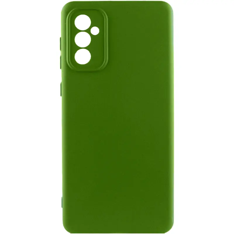 Чехол TPU GETMAN Liquid Silk Full Camera для Samsung Galaxy A57 5G, Зеленый / Dark green, TPU, купить оптом с доставкой