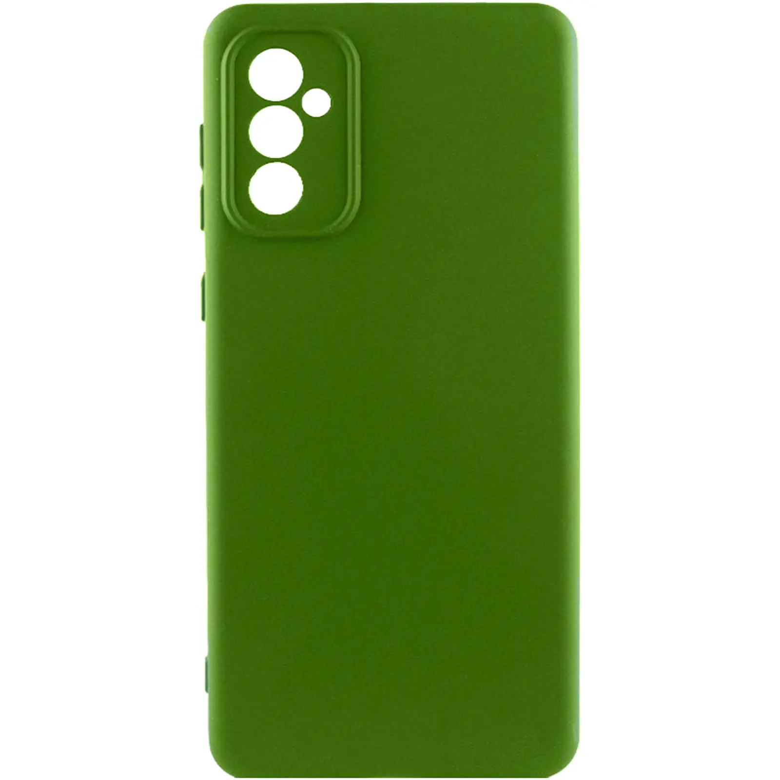 Чехол TPU GETMAN Liquid Silk Full Camera для Samsung Galaxy A57 5G, Зеленый / Dark green, TPU, купить оптом с доставкой