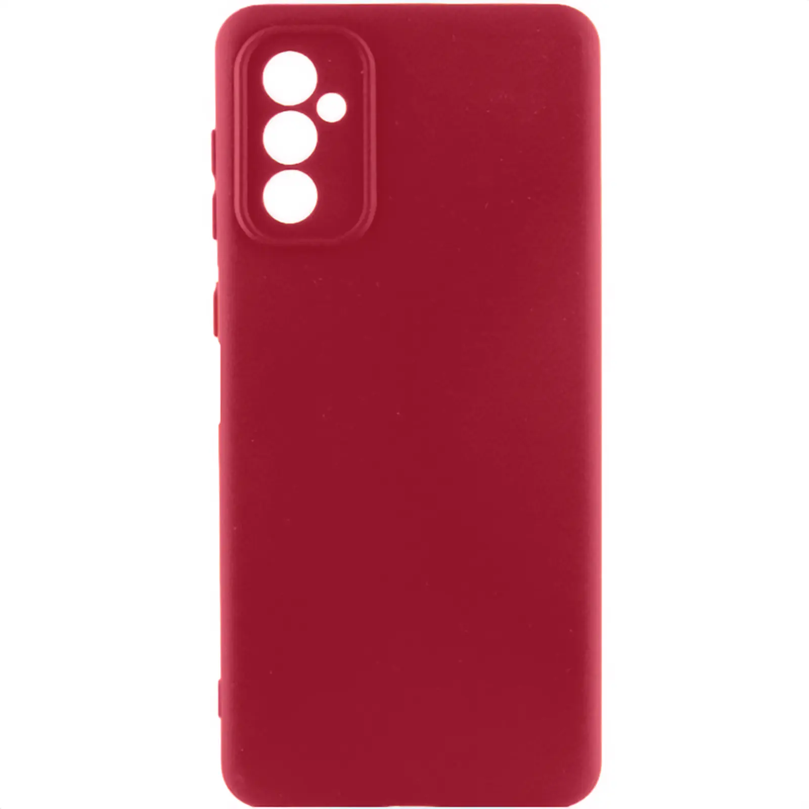 Чехол TPU GETMAN Liquid Silk Full Camera для Samsung Galaxy A57 5G, Красный / Dark Red, TPU, купить оптом с доставкой