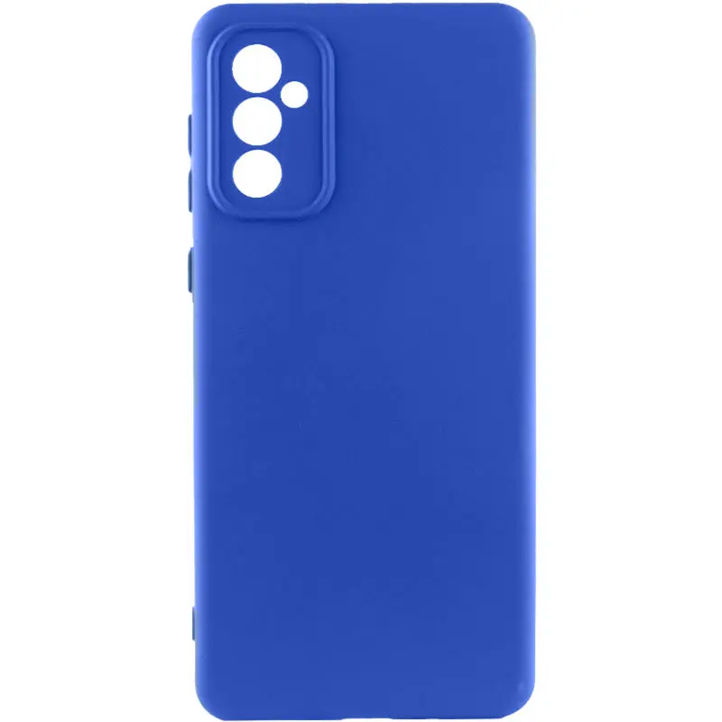 Чехол TPU GETMAN Liquid Silk Full Camera для Samsung Galaxy A57 5G, Синий / Deep navy, TPU, купить оптом с доставкой