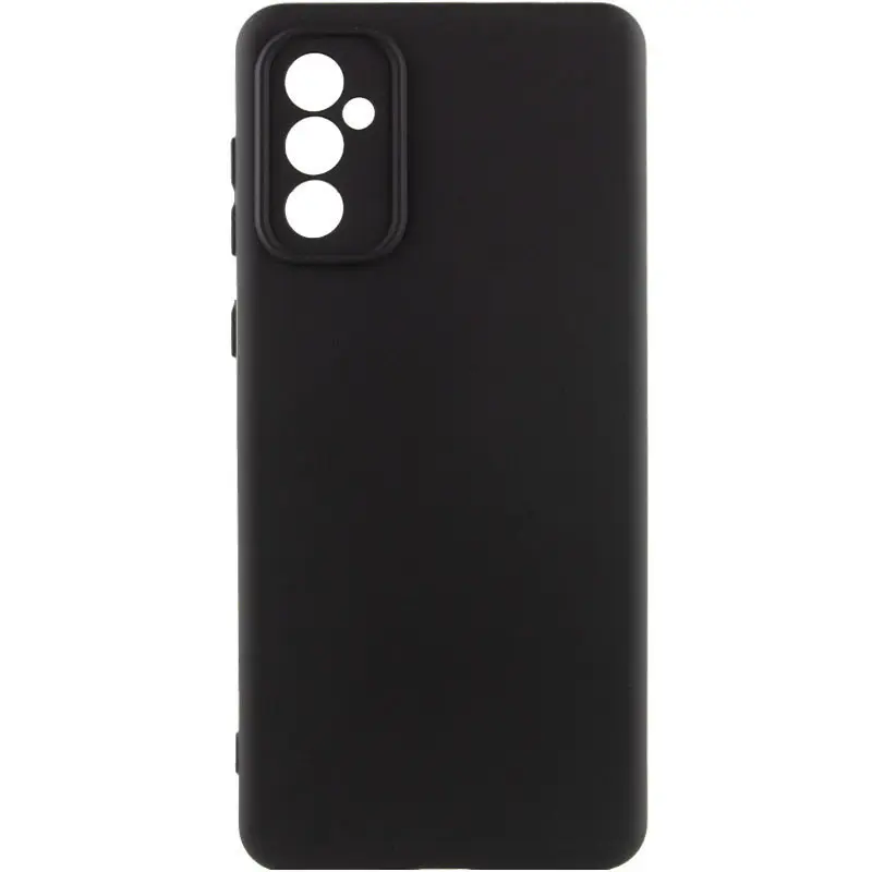 Чехол TPU GETMAN Liquid Silk Full Camera для Samsung Galaxy A57 5G, Черный / Black, TPU, купить оптом с доставкой