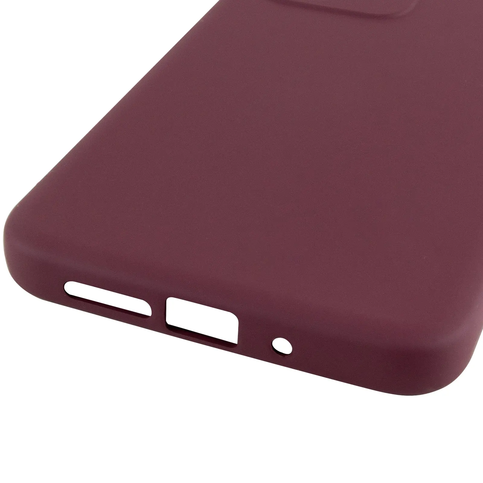 Чехол TPU GETMAN Liquid Silk Full Camera для Xiaomi Redmi 15 (EU), Бордовый / Marsala 4, TPU, купить оптом с доставкой