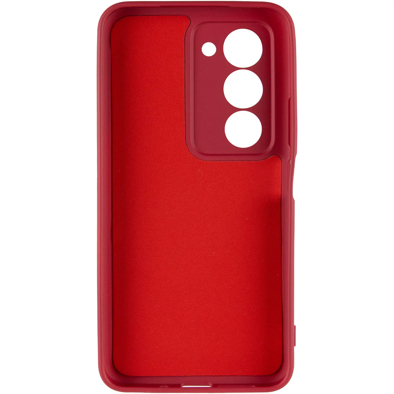 Чехол TPU GETMAN Liquid Silk Full Camera для Xiaomi Redmi 15 (EU), Красный / Dark Red 2, TPU, купить оптом с доставкой