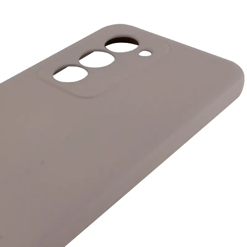 Чехол TPU GETMAN Liquid Silk Full Camera для Xiaomi Redmi 15 (EU), Серый / Lavender 3, TPU, купить оптом с доставкой