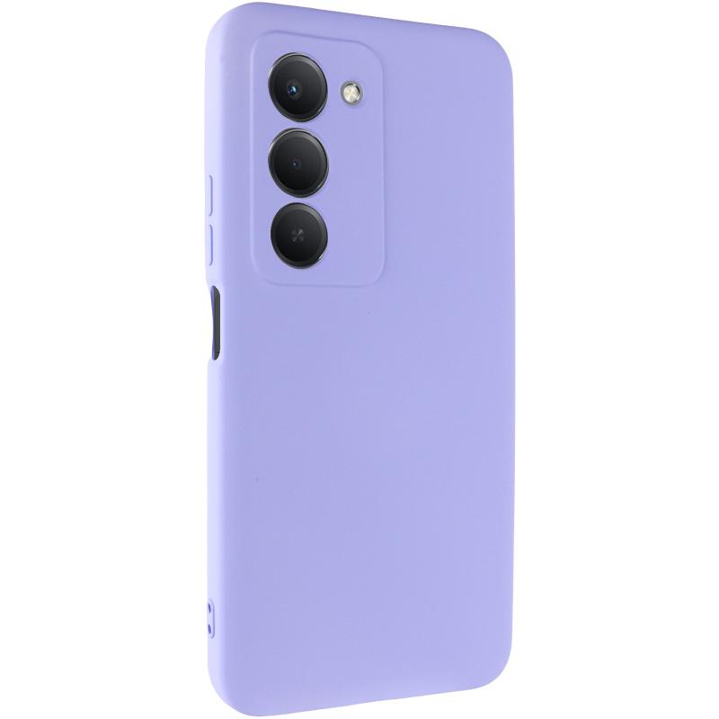 Чохол GETMAN Liquid Silk Full Camera для Xiaomi Redmi 15 (EU) | TPU + Мікрофібра на малюнкі №1