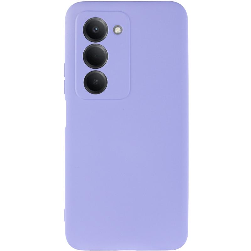 Чохол GETMAN Liquid Silk Full Camera для Xiaomi Redmi 15 (EU) | TPU + Мікрофібра на малюнкі №2